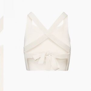 Wilfred Cayenne White Knit Top